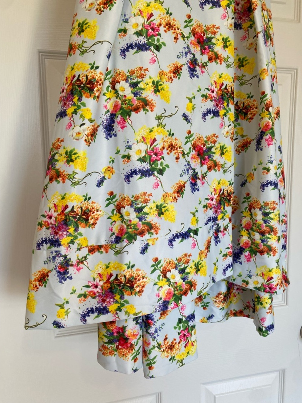 NWT Lulumari Floral Print Fit & Flare Dress Sz M - Picture 5 of 16